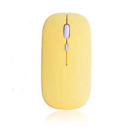 Macaron Rechargeable Wireless Bluetooth Mouse 2.4G USB Mice For Android Windows Tablet Laptop Notebook PC For IPAD Mobile